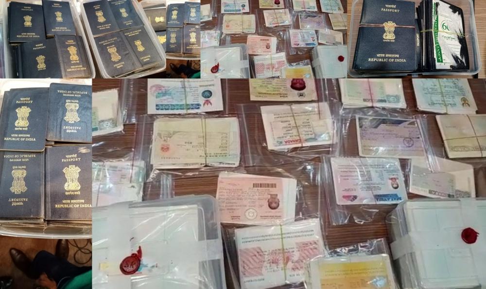 The Weekend Leader - Biggest visa racket busted by IGI police, 4 held